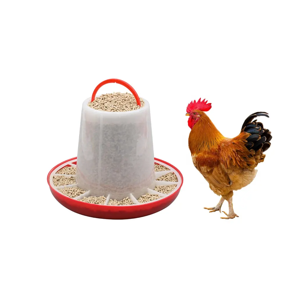 Trung Quốc Cung Cấp Trang Trại Gà Sử Dụng Rộng Rãi 1.5Kg/3 Lb Nhựa Gia Cầm Feeder Để Giữ Gia Cầm Ăn