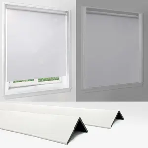 Aluminum Material Durable Blackout Light Blockers For Window Blinds 2 Sides Of Window