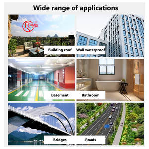 Yuru Haute Qualité Mur Extérieur Liquide Peinture Non Durci En Caoutchouc Bitume Revêtement Imperméable pour Béton - Product Image 5