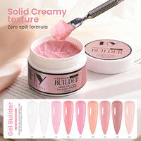 Usine Hanyi fournissant un ensemble de gel de construction personnalisable en 9 couleurs, 30 ml, gel dur professionnel pour extension d'ongles