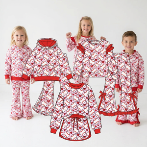 New Arrive Baby Girls Holidays Clothes <b>Outfits</b> Easter <b>Bunny</b> Pink Ruffles Kids Matching Clothes Set - Product Image 3