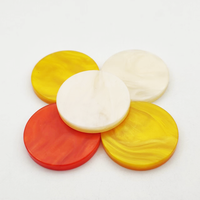 Pions de jeu de société personnalisés en résine acrylique marbrée de luxe, colorés, à bords arrondis, pour Backgammon, Dames et Échecs