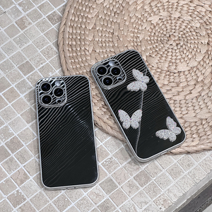 Para iPhone 11 12 13 14 15 16 17 Pro <span class=keywords><strong>Max</strong></span> <span class=keywords><strong>Samsung</strong></span> <span class=keywords><strong>S22</strong></span> S23 S24 S25 <span class=keywords><strong>Ultra</strong></span> Mirror Mobile Cases 2025 Guangzhou Venta al por mayor Mobile Covers - Product Image 1