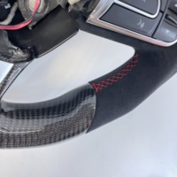 Volante de Fibra de Carbono Más Popular en Cuero Alcántara para Renault Mégane/Scénic