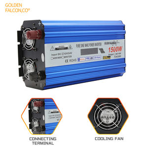 Onduleurs à onde sinusoïdale pure solaires intelligents 12v <span class=keywords><strong>24v</strong></span> <span class=keywords><strong>1500W</strong></span> 1000w 2500w AC <span class=keywords><strong>230V</strong></span> Sortie Fréquence 50HZ Affichage LED <span class=keywords><strong>Convertisseur</strong></span> et onduleur - Product Image 3