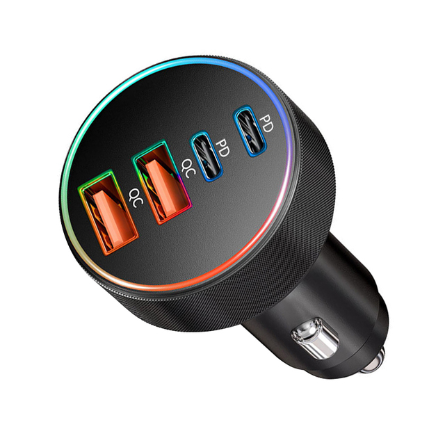 Chargeur Telephone Oplader QC3.0 PD 30W 45W USB C Phone Mobile Charger Manufacturer 2 Port Type C 2 Port USB Car Mobile Charger