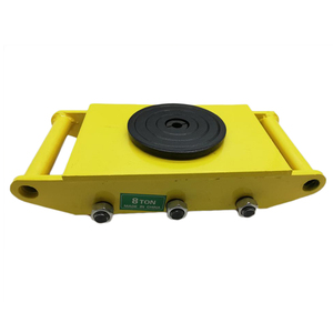 6T 8T 12T Heavy Duty Machine Moving Skate Roller Transport <strong>Cargo</strong> Trolley Material Handing <strong>Cart</strong> - Product Image 1