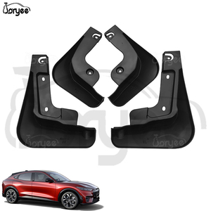 Protector de guardabarros de rueda trasera delantera, accesorio de guardabarros para <span class=keywords><strong>Ford</strong></span> <span class=keywords><strong>Mustang</strong></span> 2021 <span class=keywords><strong>2022</strong></span>, piezas de repuesto para coche - Product Image 3