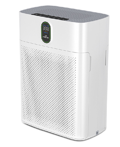Purificateur d'air intelligent WIFI domestique 2025 avec filtre à charbon actif 13, minuterie et fonctions AQI multiples - Product Image 1