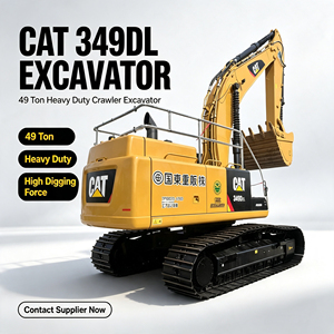 Used Caterpillar CAT 349DL Crawler Excavator 49 Ton Heavy‑Duty Large Hydraulic Digger High Digging Force For Mining Construction - Product Image 1