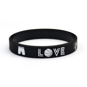 Muñequera de baloncesto, pulsera de goma para fiesta de baloncesto, regalo de equipo de baloncesto adecuado para hombres y mujeres, pulsera de silicona - Product Image 5