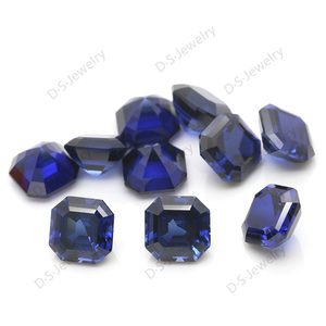 Esmeralda Real Corte Corindón a zafiro azul gemas precios al por mayor - Product Image 2