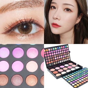 Impermeable <span class=keywords><strong>183</strong></span> Colores Creaciones Cosméticos de larga duración Crema colorete Sombra de ojos Colorete Paleta en polvo maquillaje - Product Image 3