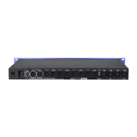 XTA DP448 XTA DP548 Processeur audio à équilibre dynamique à trois étages FIR professionnel 4 en 8 sorties pour système d'équipement de sonorisation de scène