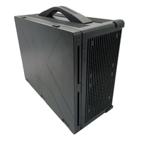 Ordinateur industriel portable ZJC de haute qualité, carte mère ATX, trois écrans IPS 2K de 17,3 pouces, accessoires en stock