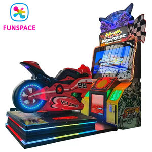 Máquina de Videojuegos Arcade Operada con Monedas, Simulador de Conducción de Motocicletas de Carreras - Product Image 2
