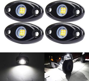 ไฟร็อคไลท์กันน้ำสีเดียว 9W 9 หลอด LED สีม่วง สีขาวบริสุทธิ์ สำหรับรถบรรทุก รถยนต์ SUV - Product Image 4