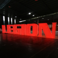 Panneau d'éclairage Led 3D personnalisé, lettres et Logo, pour l'extérieur, 1 pièce