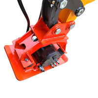 Mini-pelle hydraulique compacteur à plaques pour le compactage du sol