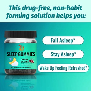 Gomitas para Dormir Más Vendidas, Promueven el Sueño con Ingredientes Botánicos, Favorecen un Sueño Reparador, Se Despierta con una Sensación de Frescura - Product Image 6