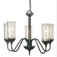 XINZHONG Industrial cobre decorativo Vintage lámpara comedor Led candelabros latón colgante luz de techo diseño lineal