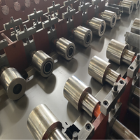 Machine de profilage à grande vitesse pour planches d'échafaudage en acier et plateaux de câbles, avec écran tactile PRO PLC, 65KW