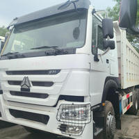 Подержанный дизельный самосвал 6x4 для горнодобывающей промышленности, 30 тонн, тяжелый внедорожный самосвал, восстановленный самосвал-дампер для крупномасштабных земляных работ
