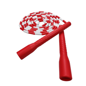 Cuerda de Saltar con Cuentas de Bambú de Alta Calidad con Logotipo Personalizado, Cuerda de Saltar con Cuentas para Gimnasio, Fitness, Niños, Venta al por Mayor - Product Image 2