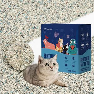 Arena para Gatos de Bentonita de Sodio Premium con Polvo Ultra Bajo, Fuerte Aglutinación, Excelente Control de Olores, Arena Mineral de Alta Pureza - Product Image 1