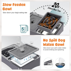 ชามสแตนเลสสำหรับสุนัขสำหรับ ELS PET Elevated Dog Bowl - Product Image 5