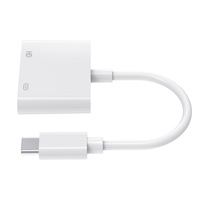 Adaptateur d'alimentation 2-en-1 OEM neuf avec prise Type C, sortie CC, matériau TPE/ABS, modèle JY-21, port de charge externe pour mobile