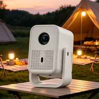 Mini projecteur portable C21 pour la journée, en anglais, compact, petit projecteur vidéo pour la maison et les entreprises
