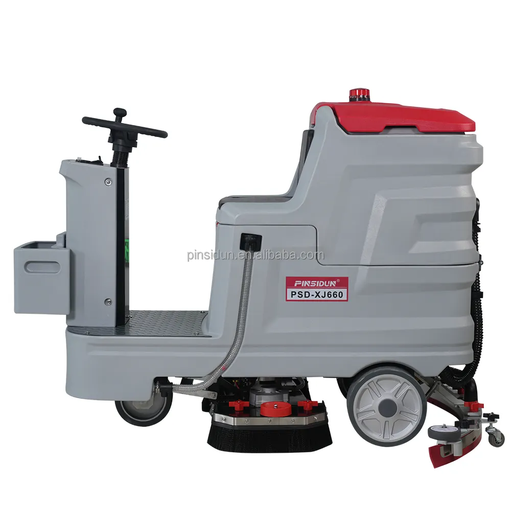 PSD-XJ660 3 In One Cleaning Products Ride On Floor Dryer Multi Functional Cleaning Floor Scrubber