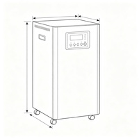 Stabilisateur de tension automatique haute précision 10KVA 10000W 220V monophasé avec protection contre les retards