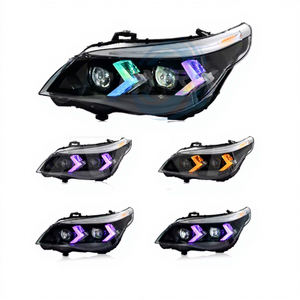 Faros delanteros LED para Bmws 5 Series <span class=keywords><strong>E60</strong></span> lámpara de cabeza actualizada LCI adaptable 2004 2010 montaje de luz delantera Facelift faro - Product Image 1