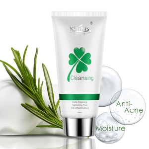 Private Label OEM Organic Tea <strong>Tree</strong> Oil <strong>Face</strong> Wash Herbal Facial Cleanser with Amino Acid for Dry Skin Whitening and Repair - Product Image 2