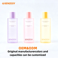 Botol Bahu PET 300ml Sampo Sabun Mandi Losion Dispenser Pompa Isi Ulang Wadah Perjalanan untuk Kosmetik Perawatan Kulit