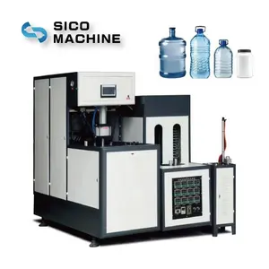 Hot Sale Semi-Automatic 5 Gallon 20 Liter PET Plastic Bottle Container Blow Moulding Machine Bottle Blower New