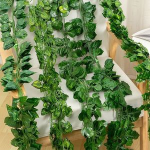 EG-G237 Vente en gros de lierre artificiel de haute qualité, 200 cm, <span class=keywords><strong>plantes</strong></span> suspendues décoratives, lierre artificiel décoratif - Product Image 2