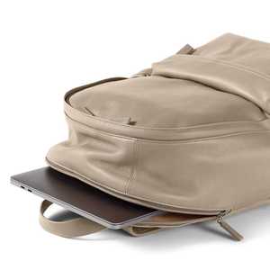 Tùy Chỉnh Cổ Điển Quốc Gia Màu Be Da Máy Tính Xách Tay Trường Đại Học Bookbag Cho Sinh Viên <span class=keywords><strong>Rucksack</strong></span> Đa Chức Năng Ba Lô Túi Nam - Product Image 5