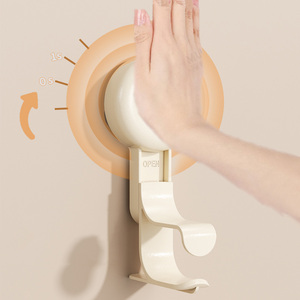 Tidytech Drill-free <span class=keywords><strong>Rack</strong></span> Lavatório Com Ventosa Suporte Wall Mounted Plastic Storage Hanger Organizador para Banheiro Cozinha