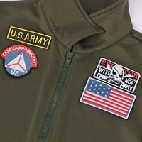 Nouvelle combinaison de pilote transfrontalière pour adulte, uniforme vert, combinaison de cosplay pour Halloween, performance scénique, unisexe, polyester, manches longues