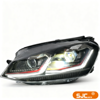SJC Auto pour Volkswagen Golf 7 7.5 phares LED 2013-2020 clignotants phares feux de croisement pour VW Golf 7 accessoires de voiture