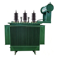 S11 1600kVA Üç Fazlı Yağlı Tip Güç Trafosu 11kV - 400V Bakır Sargılı ONAN Dağıtım Trafosu