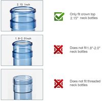 Support de rangement pour bouteilles d'eau de 20 litres (5 gallons), support de rangement pour seau, distributeur d'eau, support pour bouteilles d'eau de 5 gallons