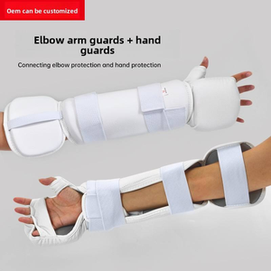 <span class=keywords><strong>Protezioni</strong></span> per Braccia e Gomiti XLAN per <span class=keywords><strong>Taekwondo</strong></span>, Karate, Sanda, Allenamento e Competizione, Attrezzatura Protettiva Staccabile - Product Image 4