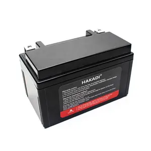 12V12Ah Pabrik Cina Harga Bagus LiFePO4 Jump Starter Baterai Isi Ulang untuk Starter Sepeda Motor Siklus Hidup Panjang