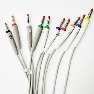 <span class=keywords><strong>Ge</strong></span> Compatibel 10 Leads <span class=keywords><strong>Ekg</strong></span> Kabel Aha Banaan 4.0 - Product Image 5