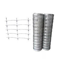 Panneaux galvanisés à haute résistance personnalisés de clôture de joint de charnière de bétail de 6ft 7ft 100m panneaux de clôture de bétail de ferme/barrière électrique pour le bétail