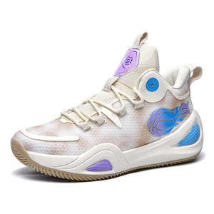 Zapatos deportivos de cuero PU para hombre, para interiores y exteriores, para estudiantes, entrenamiento, baloncesto, zapatillas de moda, transpirables, informales, para caminar - Product Image 4